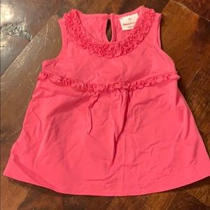 Hanna Andersson pink tank, size 90